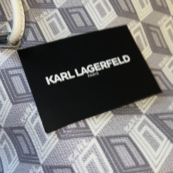 Karl Lagerfeld Paris Adelle Crossbody Bucket Bag - Picture 2 of 6